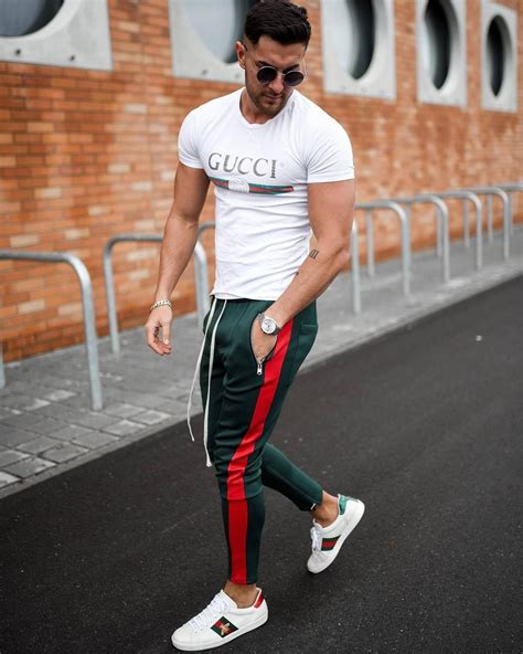 street style gucci outfit men|casual men Gucci outfits.